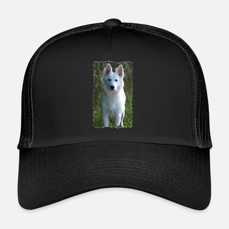 Ange blanc Casquette trucker 