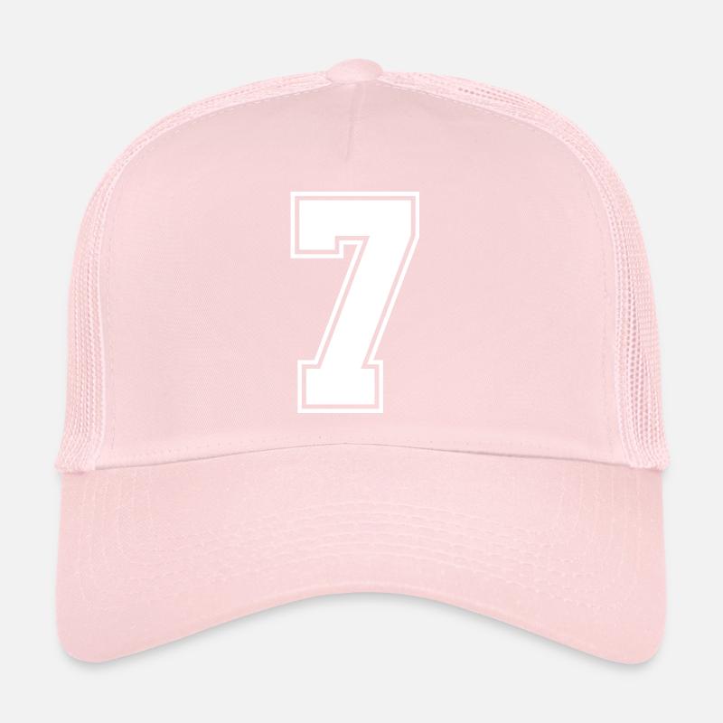Maillot numéro 7 Casquette trucker 
