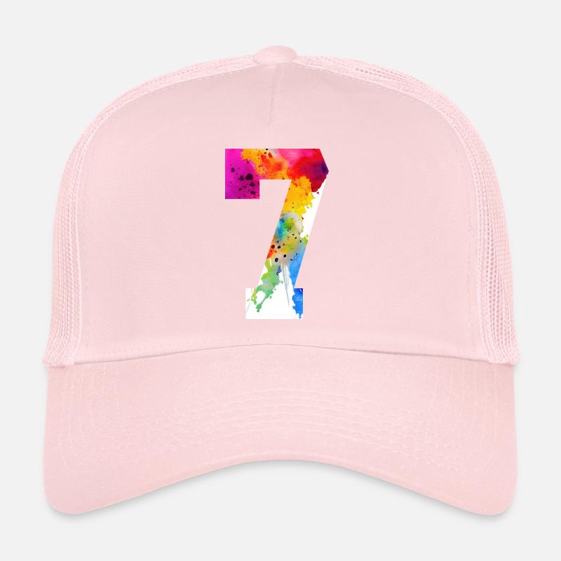 NUMÉRO 7 ANS 7ÈME ANNIVERSAIRE Casquette trucker 