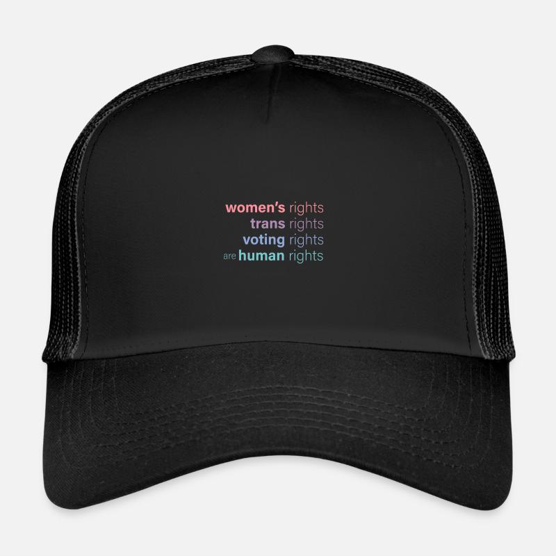 Women's rights are human rights Trucker Cap