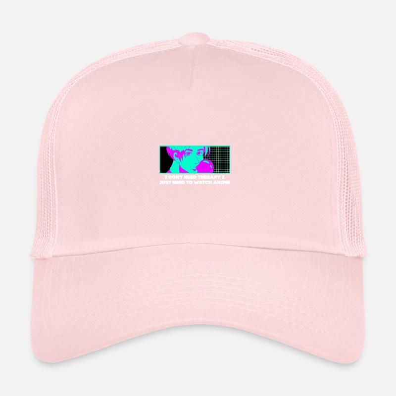 I don't need therapy I just need anime mang Trucker Cap