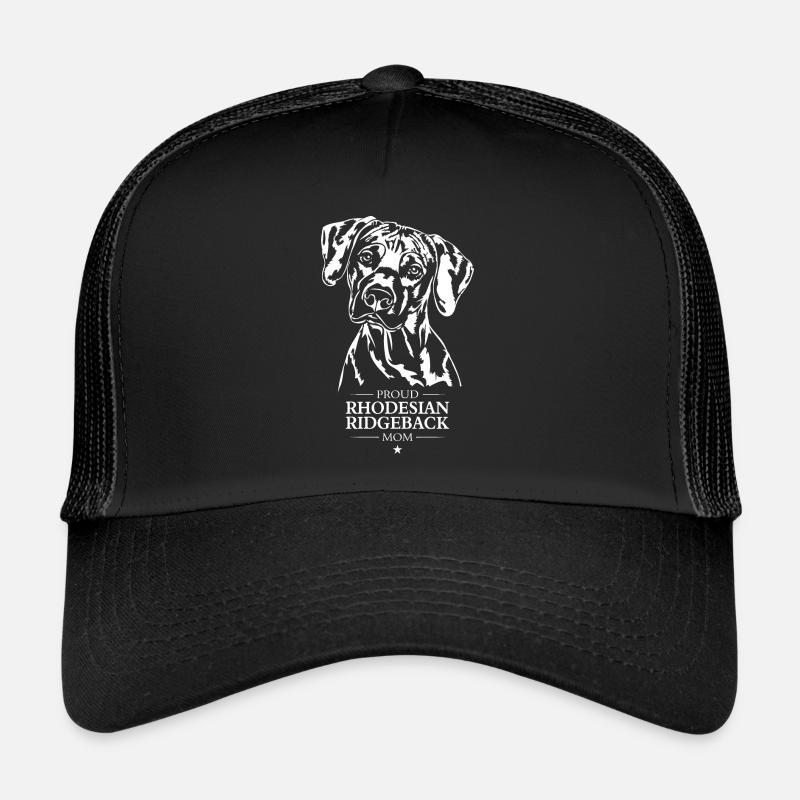 Rhodesian Ridgeback Maman Chien Chien Wilsigns Casquette trucker 