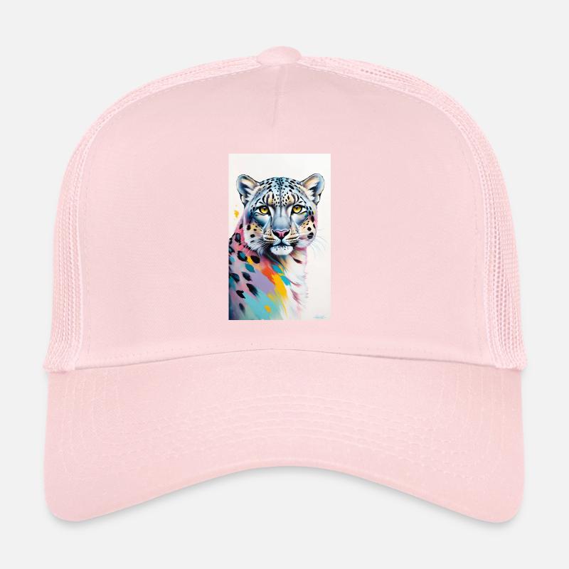 Léopard des neiges | Léopard | Prédateur Casquette trucker 