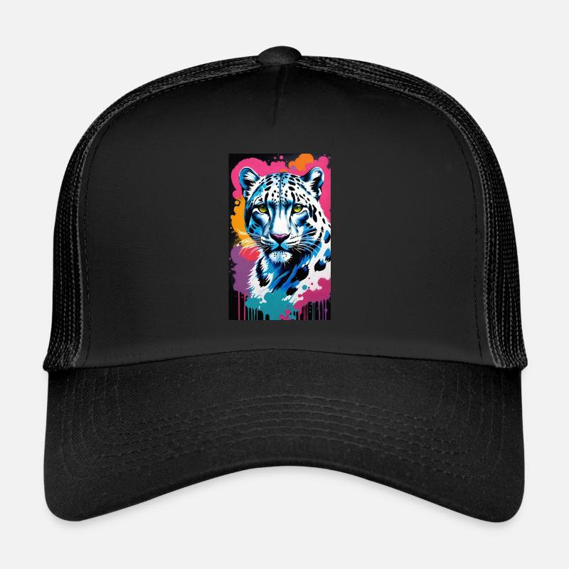 Schneeleopard | Leopard | Raubtier Trucker Cap