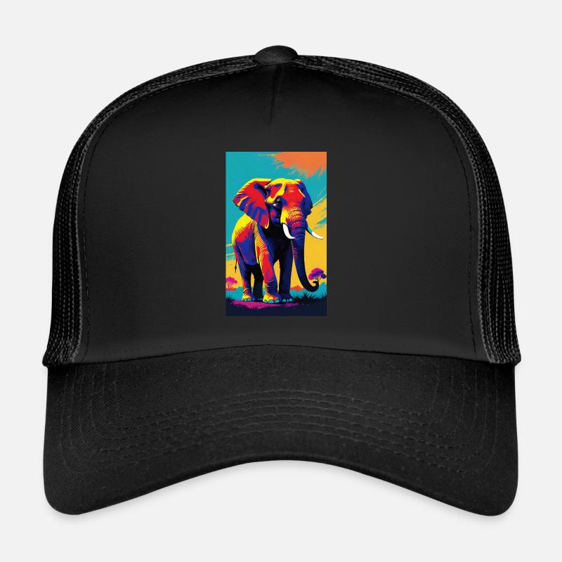 Elefant | Wildtier | Afrika | Kindermotive Trucker Cap