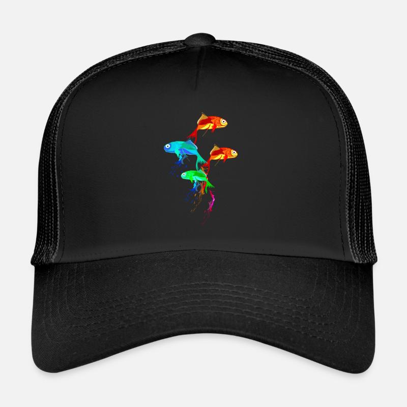 Aquarium Trucker Cap