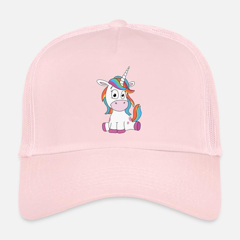 Personalize Cute Unicorn Trucker Cap