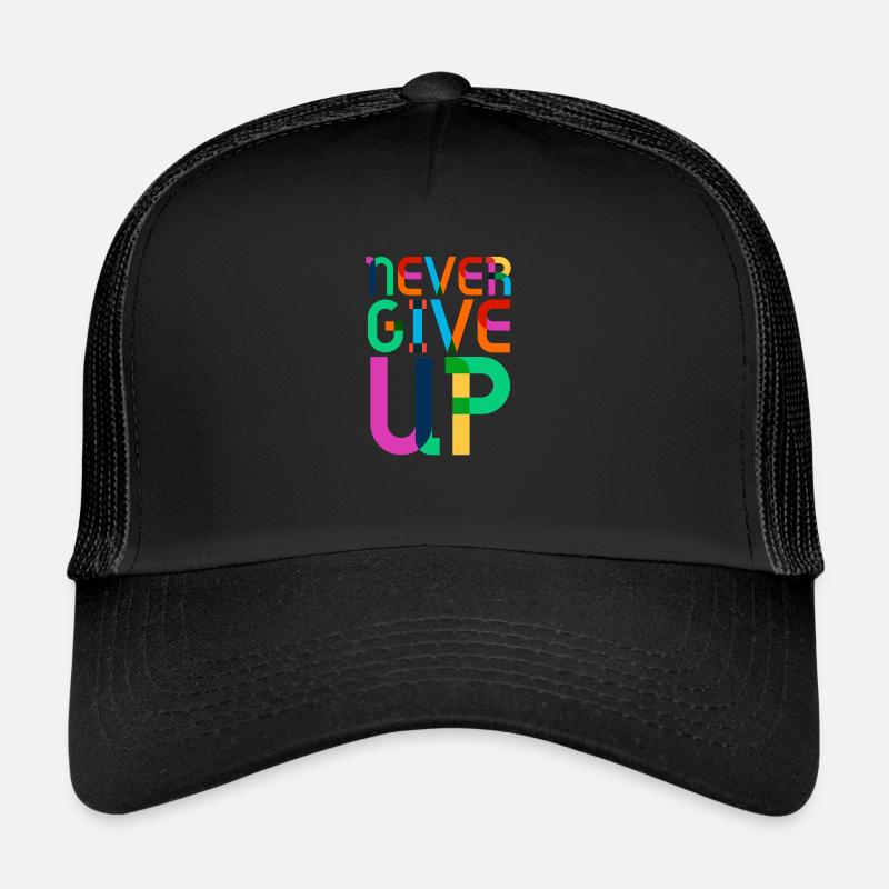 aptitude - Casquette trucker  - noir/noir