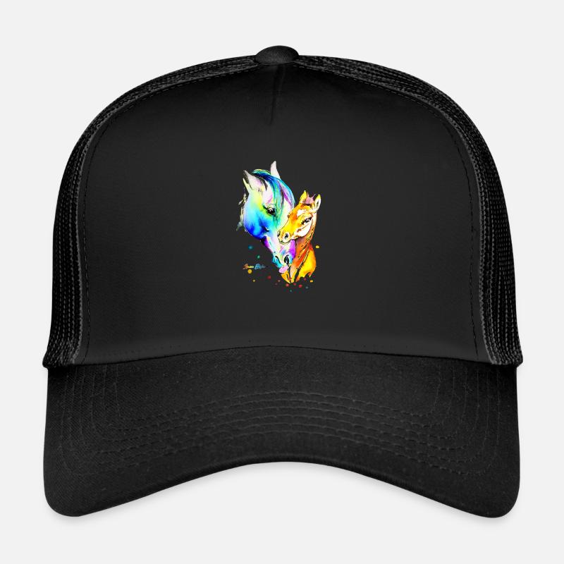 Mare and her foal Trucker Cap