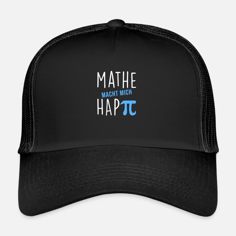Les maths me rendent heureux Casquette trucker 