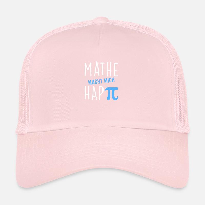 Les maths me rendent heureux Casquette trucker 
