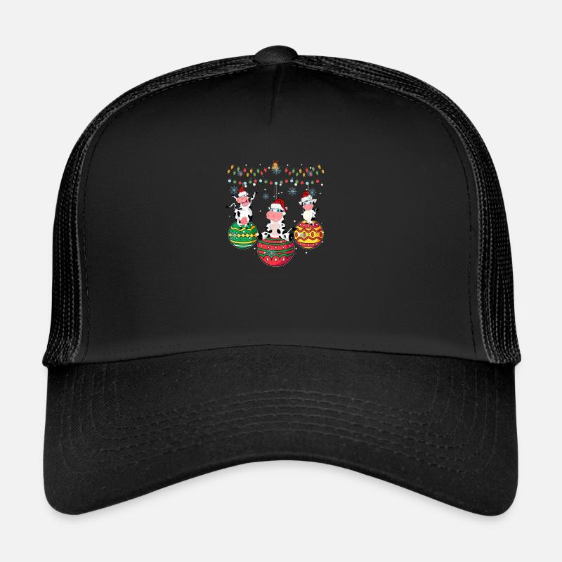 Vache bébé noël Casquette trucker 