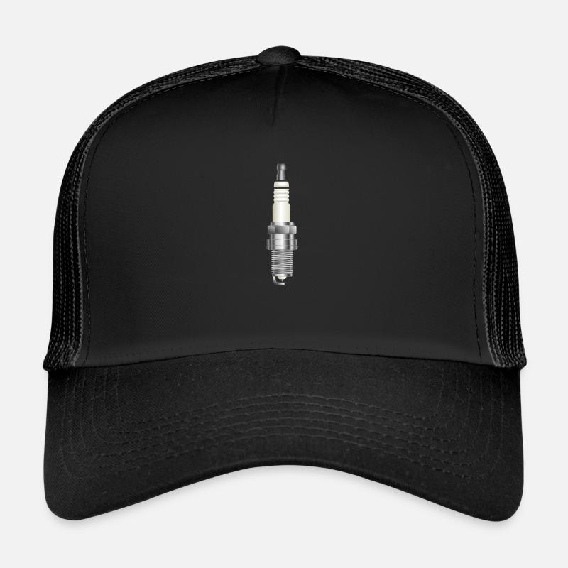 Spark plug auto freak tuning - Trucker Cap - black/black