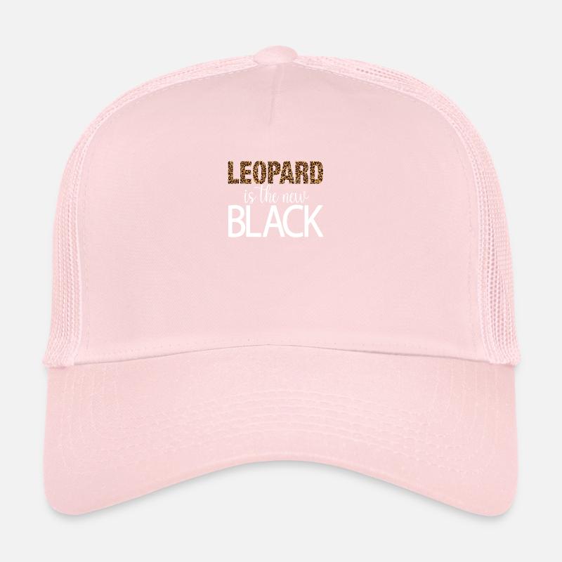 Leopard ist das neue Schwarz Trucker Cap