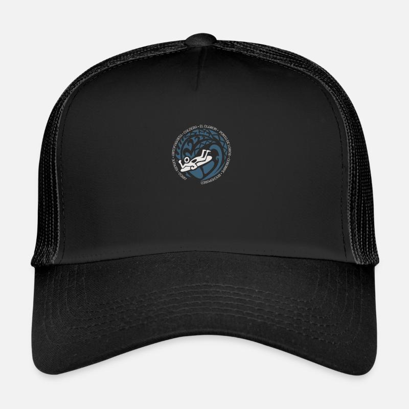 Chile Body Boarding Boogie Board Beach Ocean Fan Trucker Cap
