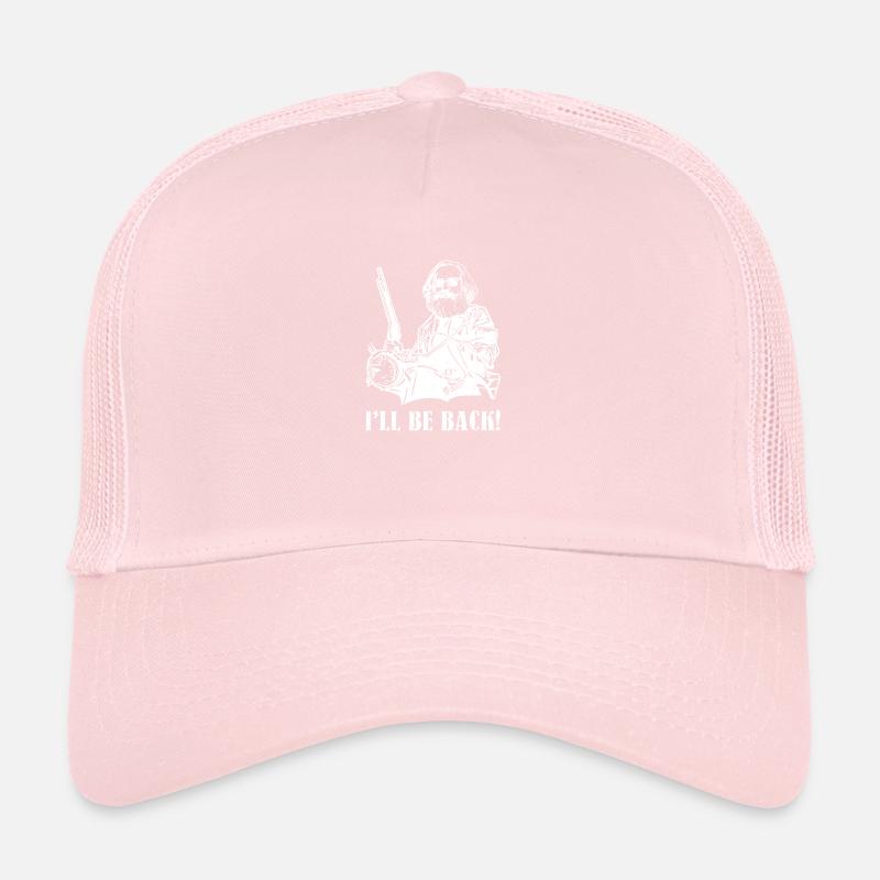 I'll be back Geschenk Karl Marx Marxismus Chemnitz Trucker Cap