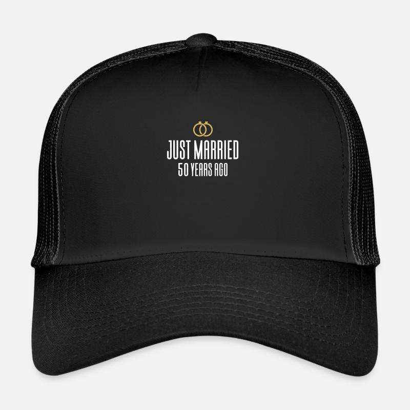 Married for 50 years - Trucker Cap - black/black