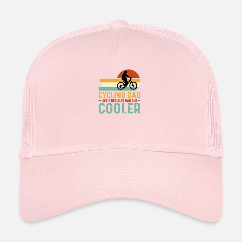 Fathers Day Regular Cycling Dad Trucker Cap