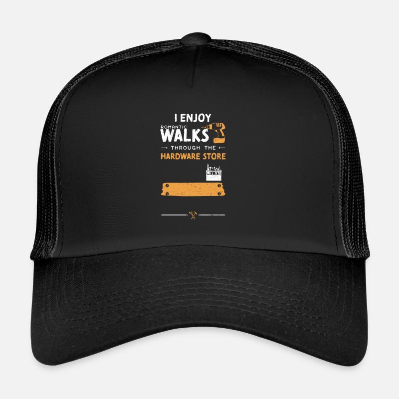 I Enjoy Romantic Walks Through T... Trucker Cap