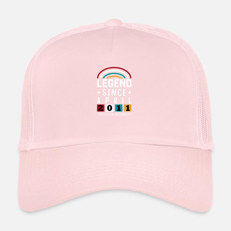 2011 Legend Since Birthday Gift April Trucker Cap
