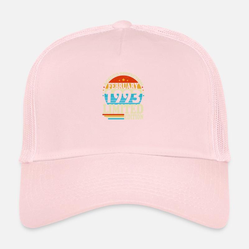 Février 1993 Anniversaire né Retro Casquette trucker 