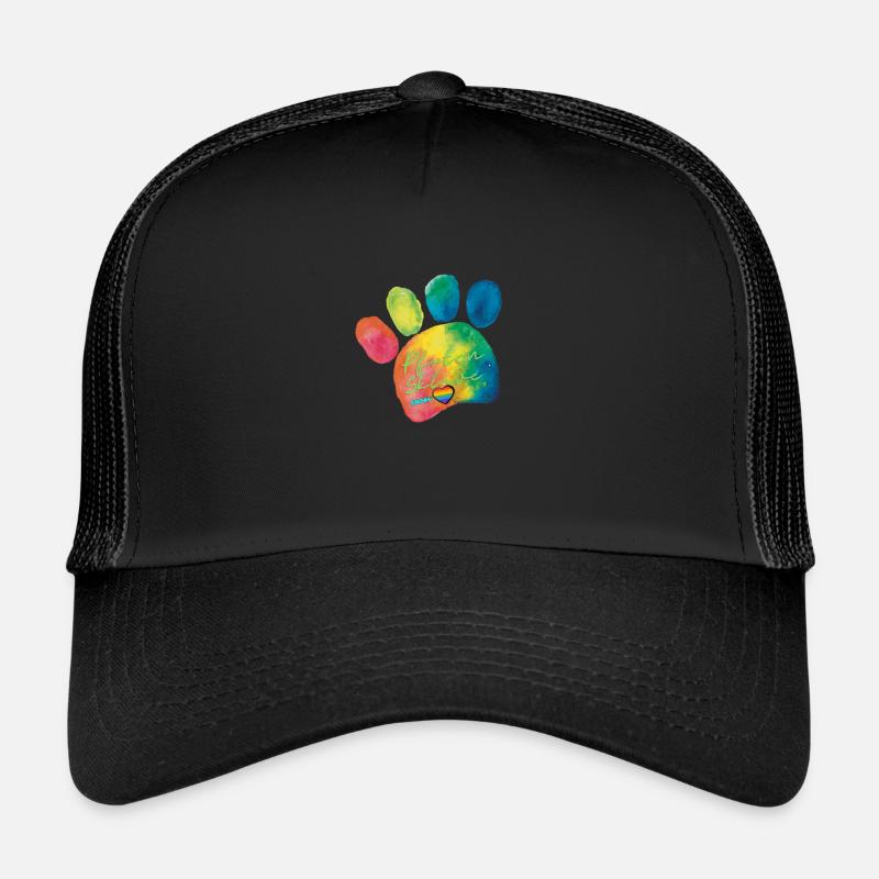 Pattes esclave du cœur - déclaration amusante Casquette trucker 