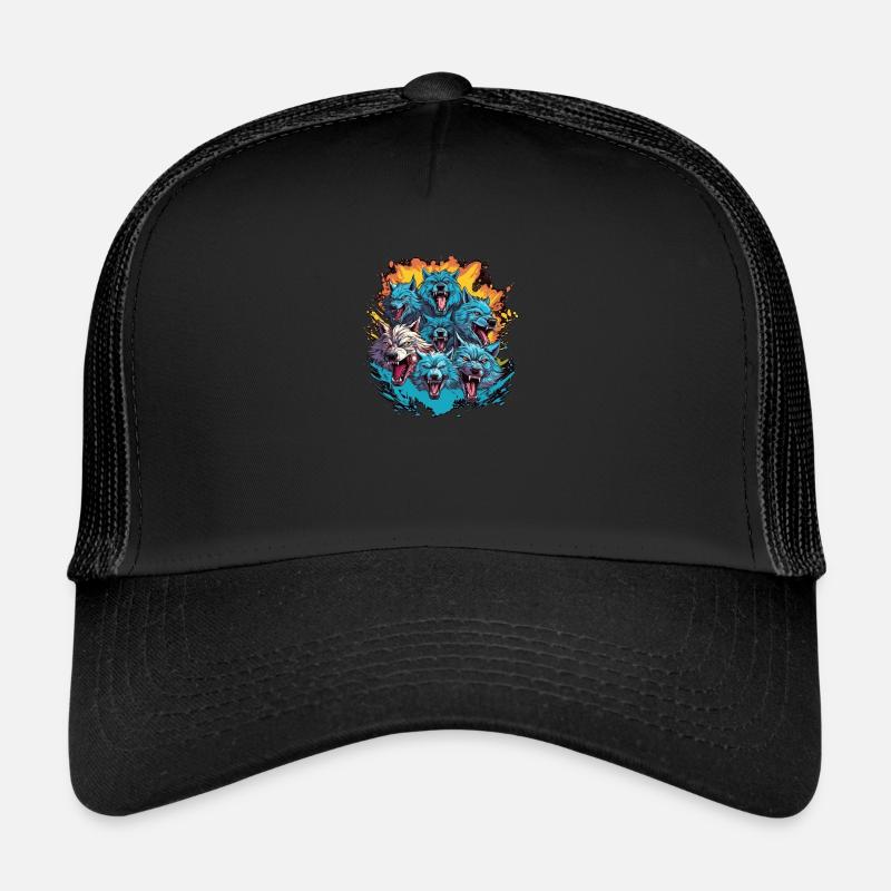 Mythe du chien-loup-garou, Cerberus, Hellhound Casquette trucker 