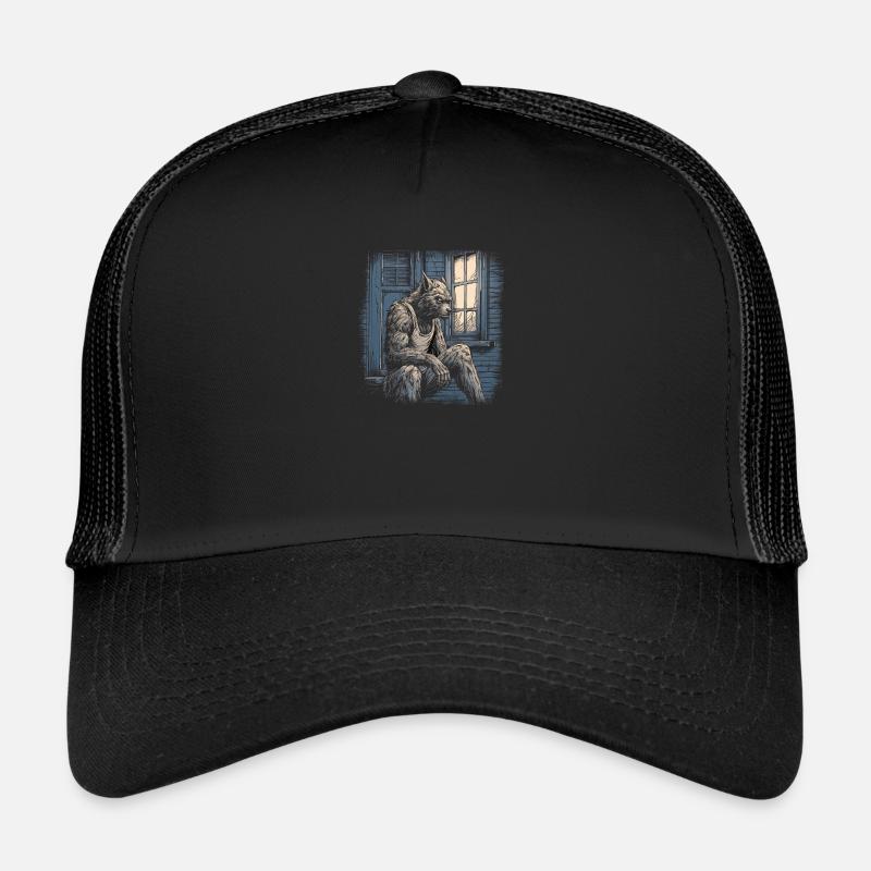 Mythe du chien-loup-garou, Cerberus, Hellhound Casquette trucker 
