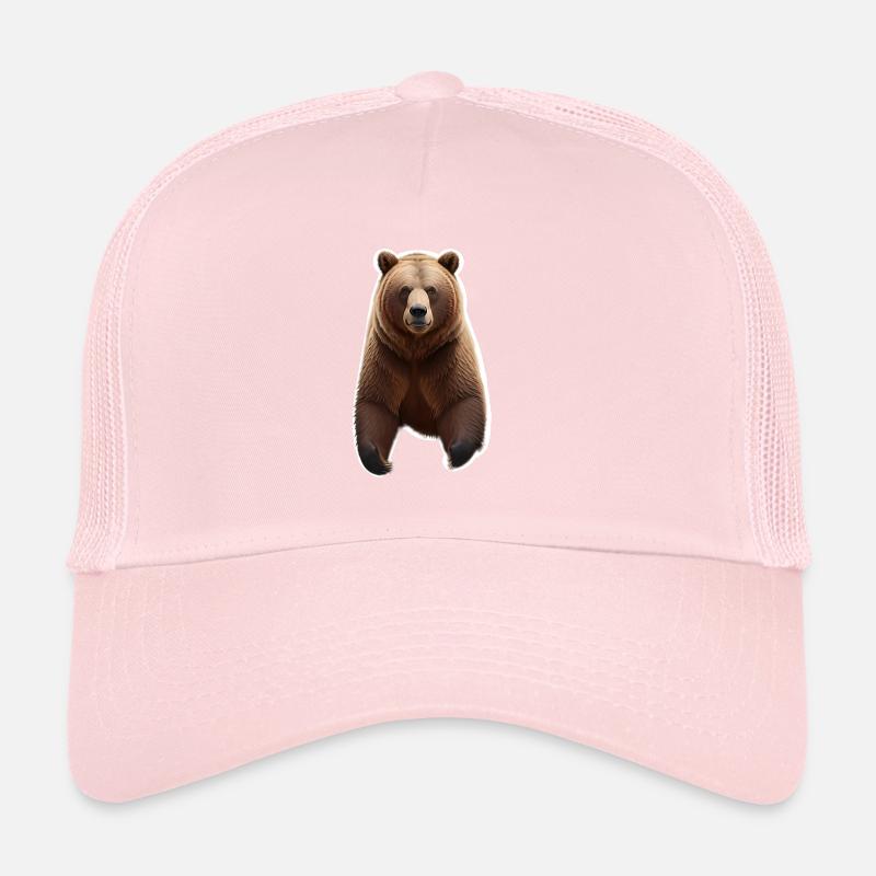 Brown bear Trucker Cap