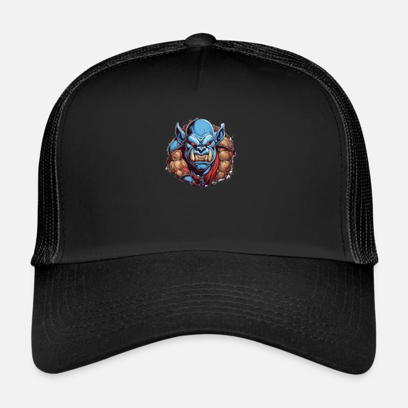 Monster Monster Demon Devil Vampire Guhl Zombie Trucker Cap