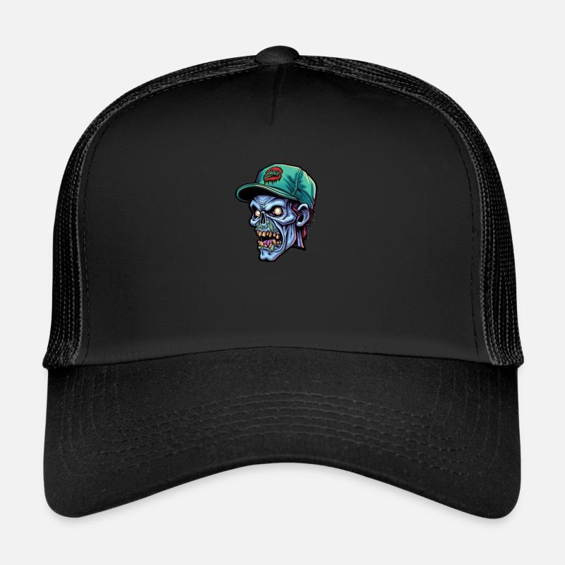 Monster Monster Demon Devil Vampire Guhl Zombie Trucker Cap