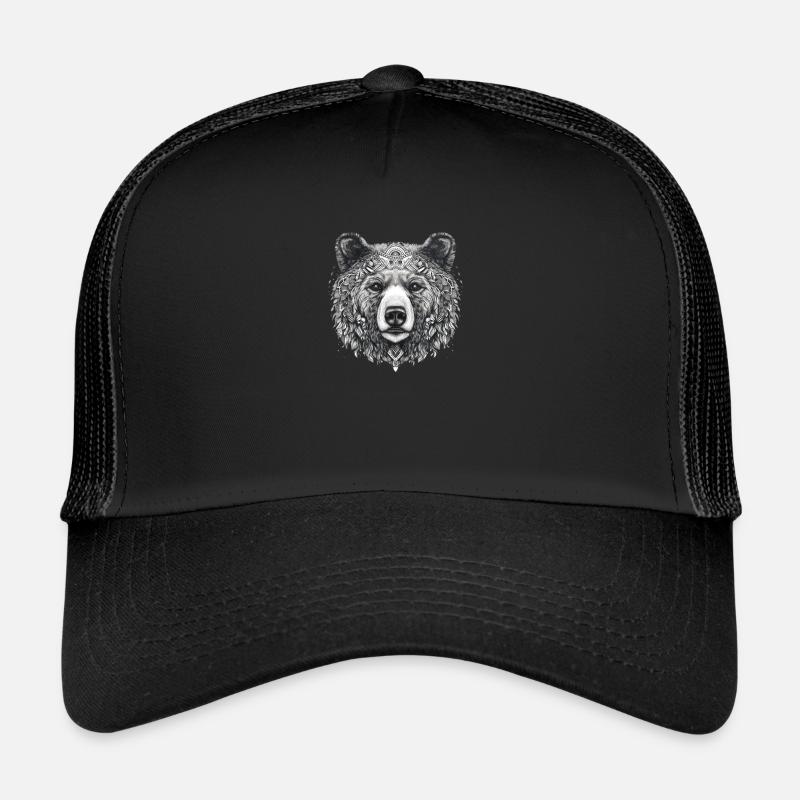 Bear Nature Environment Environmental Protection Trucker Cap