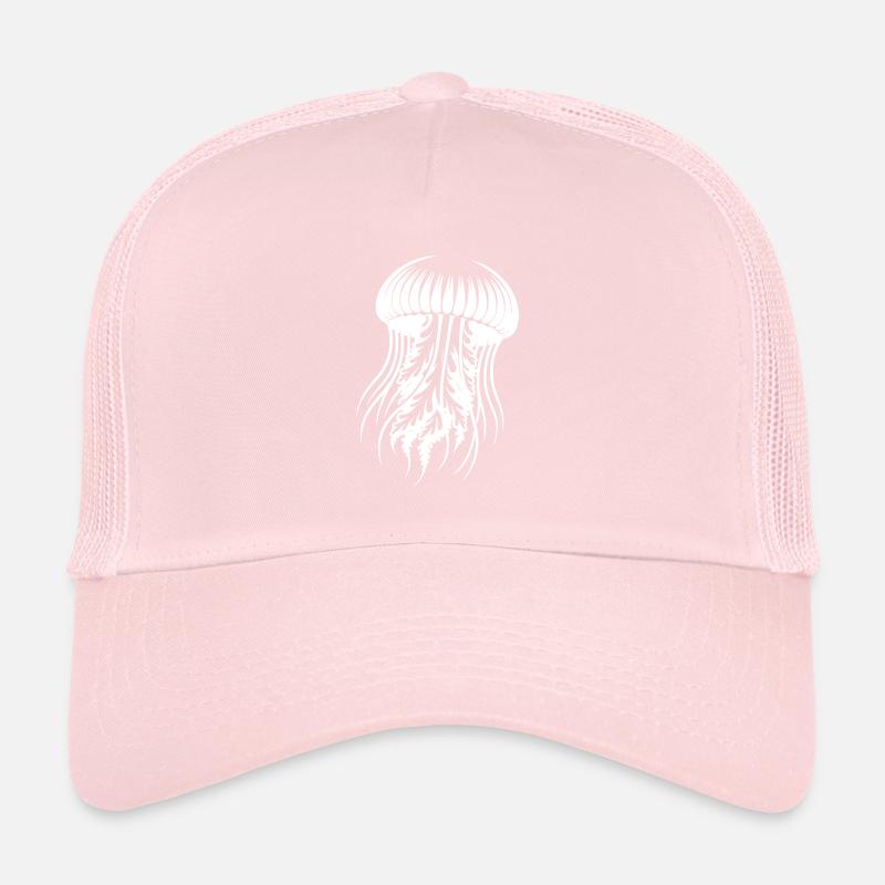 Méduse flottante et dangereuse Casquette trucker 