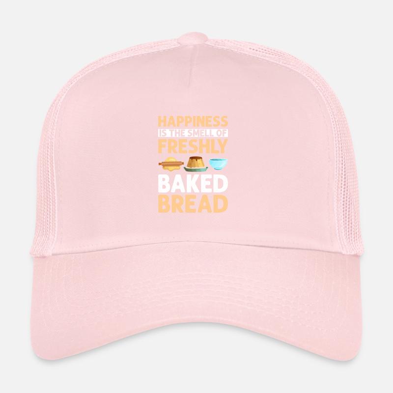 Smell Of Bread Funny Baking Baker Trucker Cap