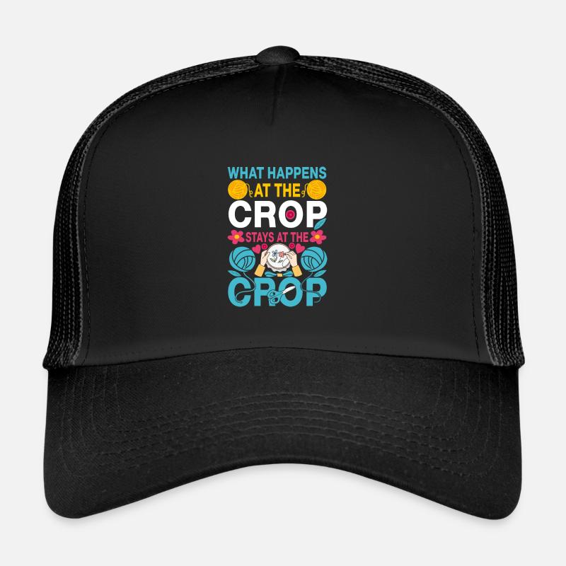 Funny Scrapbooking Hand Crafting Trucker Cap
