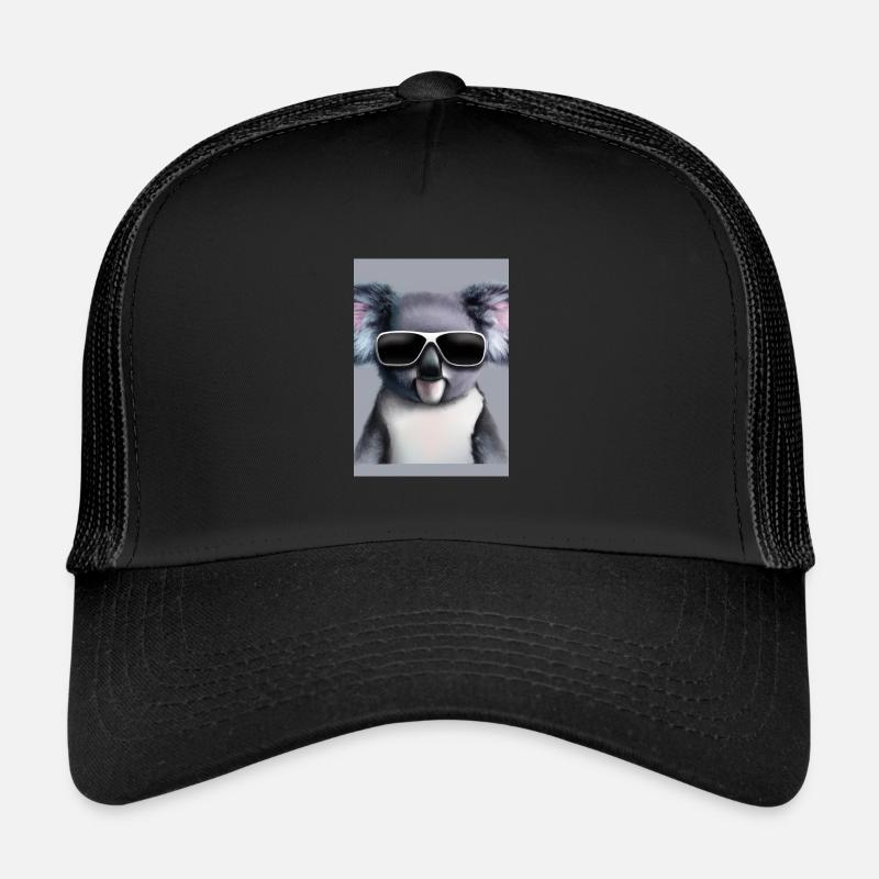 Koala mit Sonnenbrille Trucker Cap