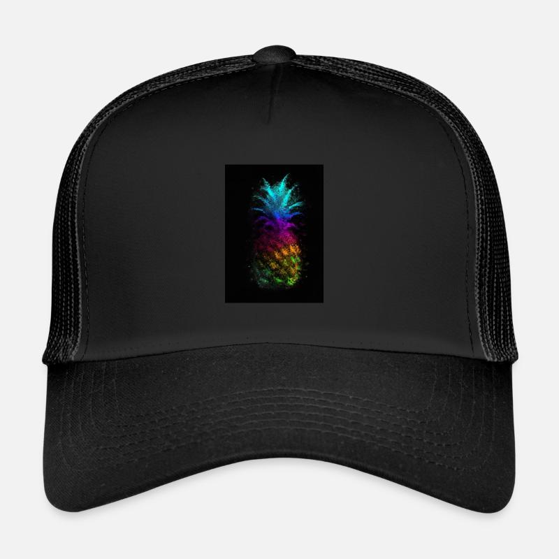 Regenbogen Ananas Trucker Cap