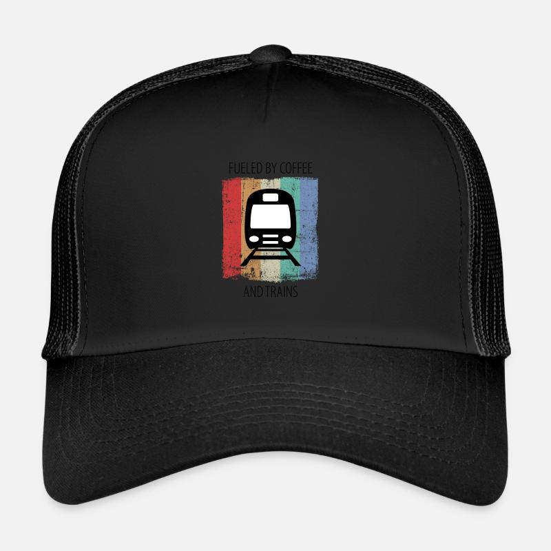 Train Railway Railroad Worker Trains Train Driver Trucker Cap