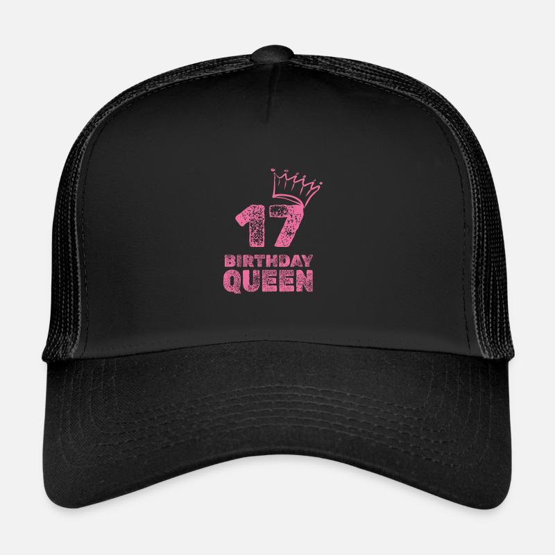 Anniversaire 17 Casquette trucker 