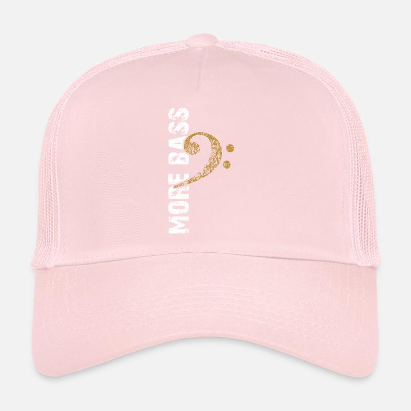Plus basse - clé de basse Casquette trucker 