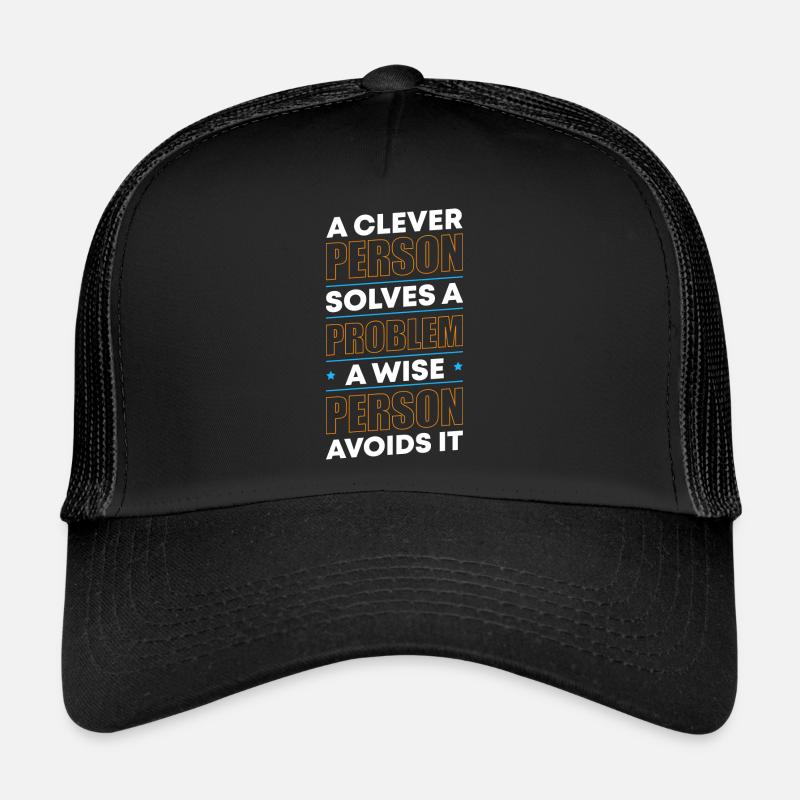 Problème La solution Devise Casquette trucker 