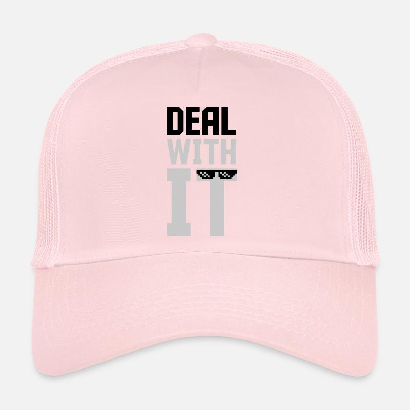Meme Traitez-le Casquette trucker 