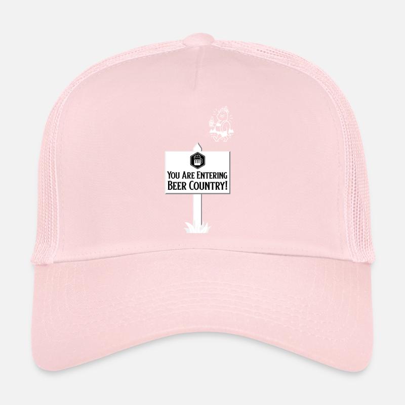 Entrer dans le pays de la bière Casquette trucker 