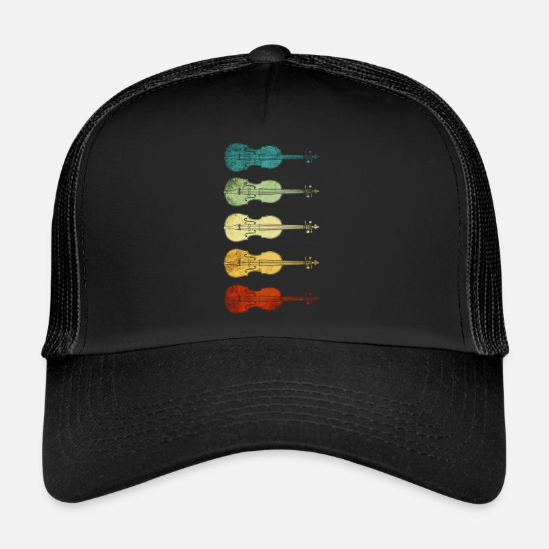 Violine Instrument Geige Trucker Cap