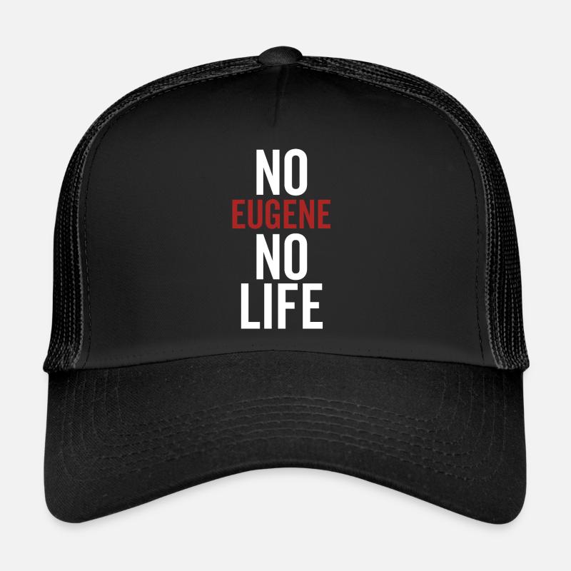 Pas d’Eugène Pas de vie Casquette trucker 