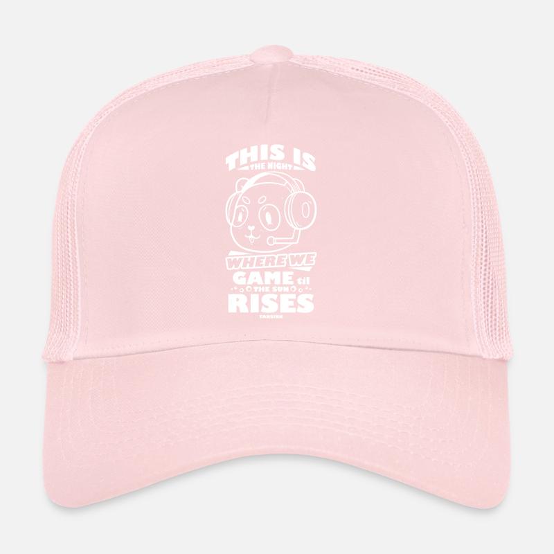 Game Nerd Game Console Gaming Play Gamepad Casquette trucker 