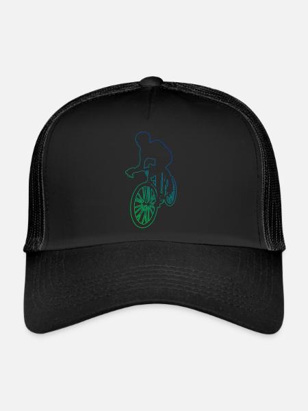 Vélo de route pour femmes Vélo de route Vélo de route Vélo de route - Casquette trucker  - noir/noir - Devant