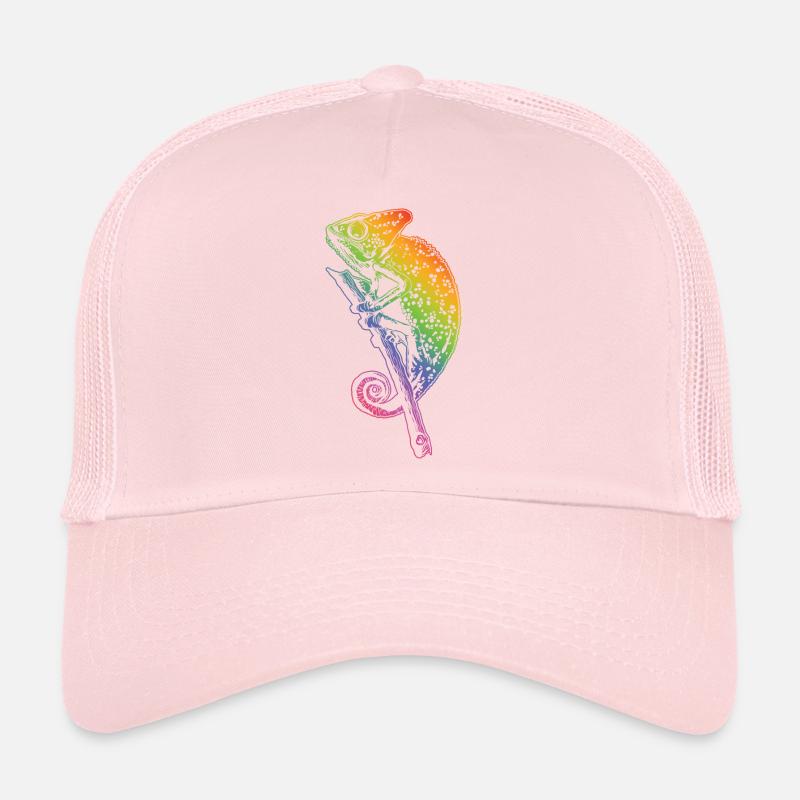 Chamäleon Eidechse Grafik Reptil Chamäleon Liebhaber Trucker Cap