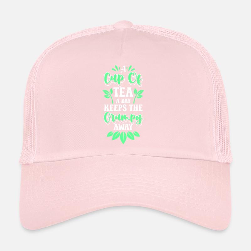 Teacup Grandma Fruit Tea Teapot Trucker Cap