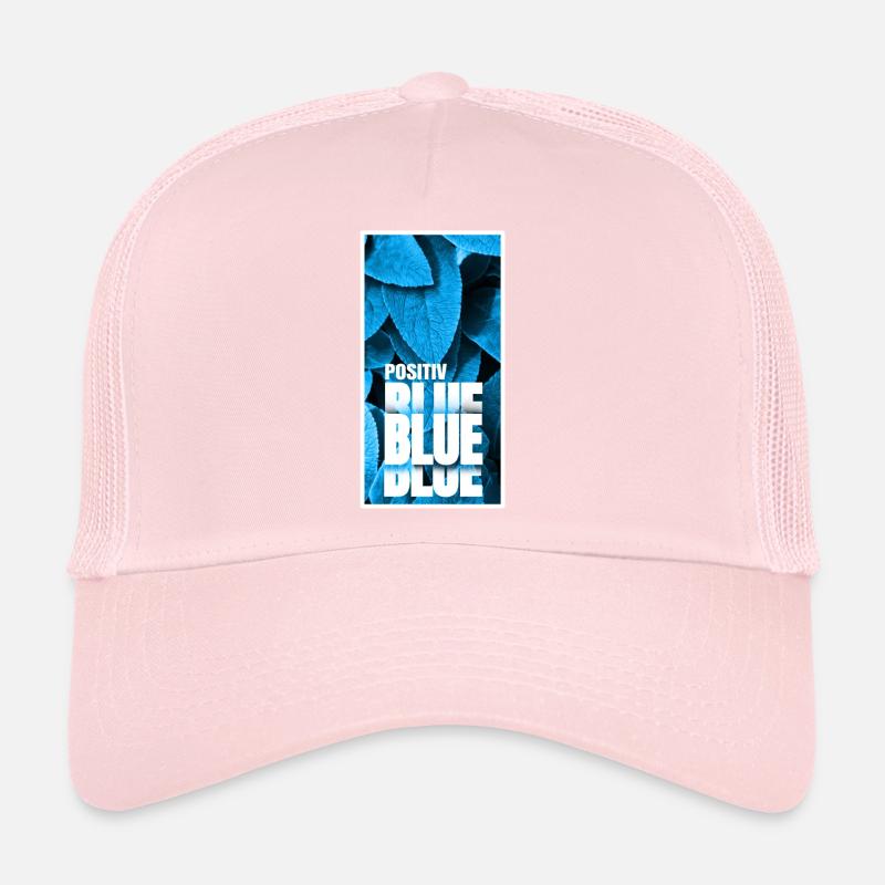 Menthe BLEUE positive Casquette trucker 